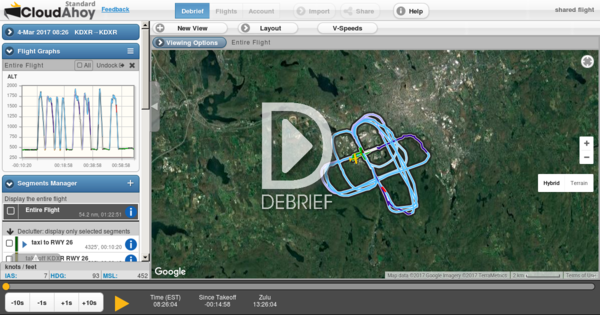 CloudAhoy flight - 03/04/2017