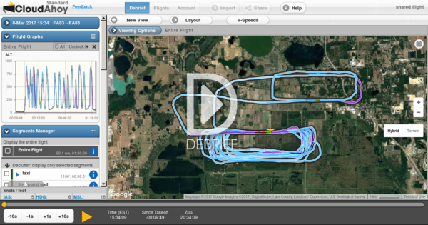 CloudAhoy flight - 03/08/2017